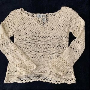Crocheted sweater (SOLD)